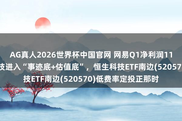 AG真人2026世界杯中国官网 网易Q1净利润113亿超预期！恒生科技进入“事迹底+估值底”，恒生科技ETF南边(520570)低费率定投正那时